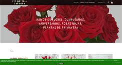 Desktop Screenshot of floristeriacarmona.com