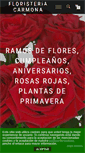 Mobile Screenshot of floristeriacarmona.com